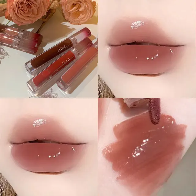 Non fading No Stain On Cup Lipstick Mirror Lip Lacquer 01 Daytime Sleepwalking - Shop at LoveMi