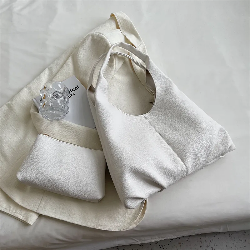 Women's New South Korean Versatile Shoulder Bag White - Shop at LoveMi
