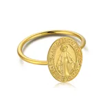 Gold Virgin Ring