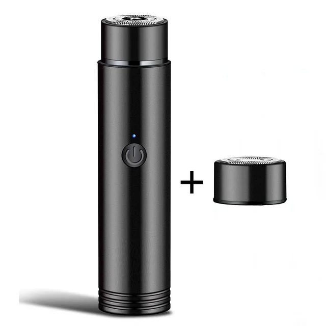Mini Portable Electric Shaver Blackandbackup Head - Shop at LoveMi