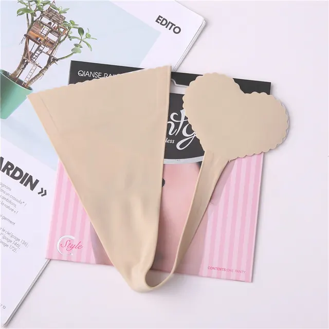 Thong Heart Heart Seamless Glossy T Pants Color - Shop at LoveMi