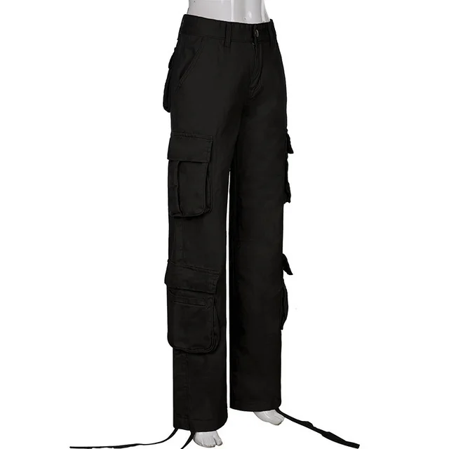 Women's Retro Loose Denim Overalls Black - Shop at LoveMi