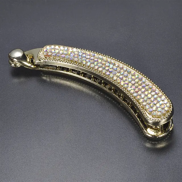 Rhinestone Chicken Leg Banana Hairpin - Color