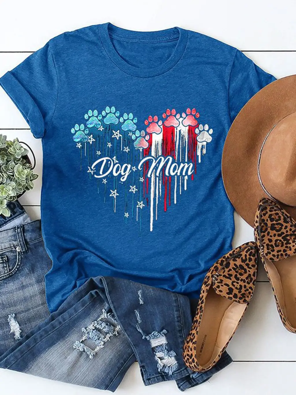 European And American Digital 3D Printing Women's Street T-shirt