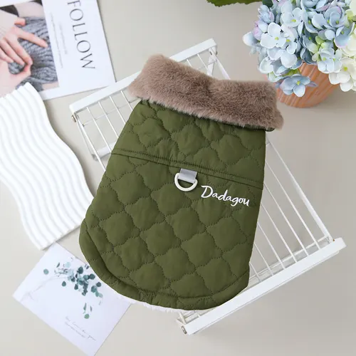 Pet Clothing Dog Legs Cotton Clothes Green - Shop at LoveMi