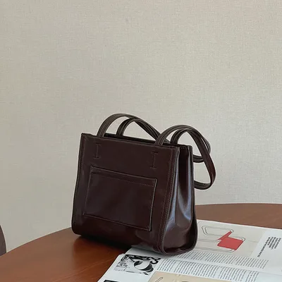 Underarm Bag Women's Trendy Fashion High end Niche Design Coffee - Shop at LoveMi