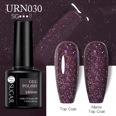 7.5ml Reflective Glitter Gel Winter Nail Polish Urn0030 - Shop at LoveMi