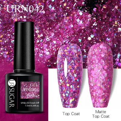 7.5ml Reflective Glitter Gel Winter Nail Polish Urn0042 - Shop at LoveMi