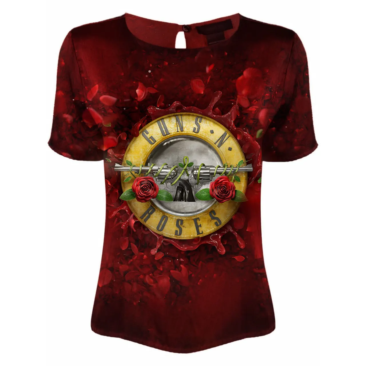 3D Print Women's Street Short-sleeved Sports T-shirt Top - Style8