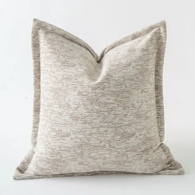 Oat Color Pillow Sitting Room Sofa Cushion Cover Oat Texture - Shop at LoveMi