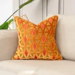 Diamond Grid Orange