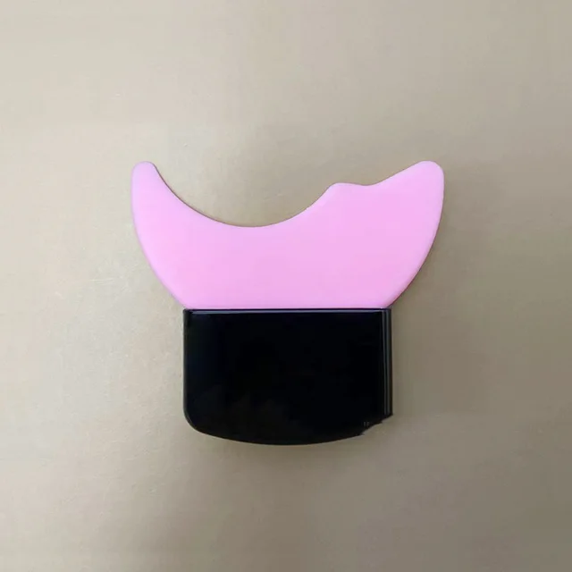 Eyelash Roll Baffle Silicone Pad Makeup Assistant Pink - Shop at LoveMi