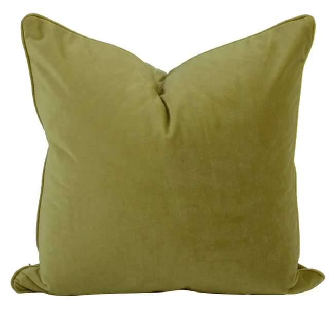 Modern Luxurious And Simple Velvet Pillow Green3 - Shop at LoveMi