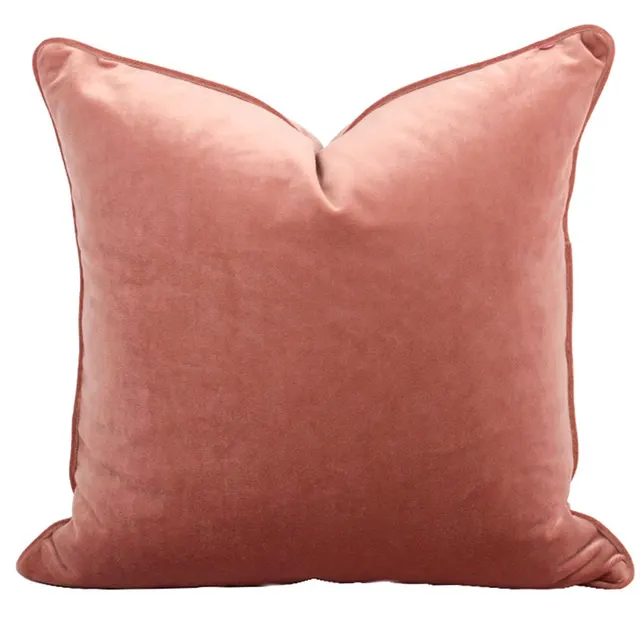 Modern Luxurious And Simple Velvet Pillow Red3 - Shop at LoveMi