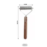 Large Open Knot Comb