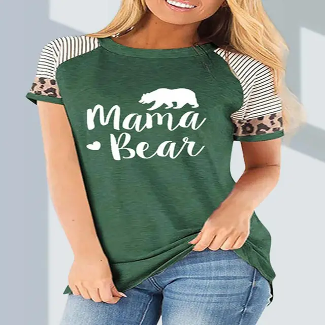 European And American Digital 3D Printing Women's Street Sports T shirt 1 Style - Shop at LoveMi