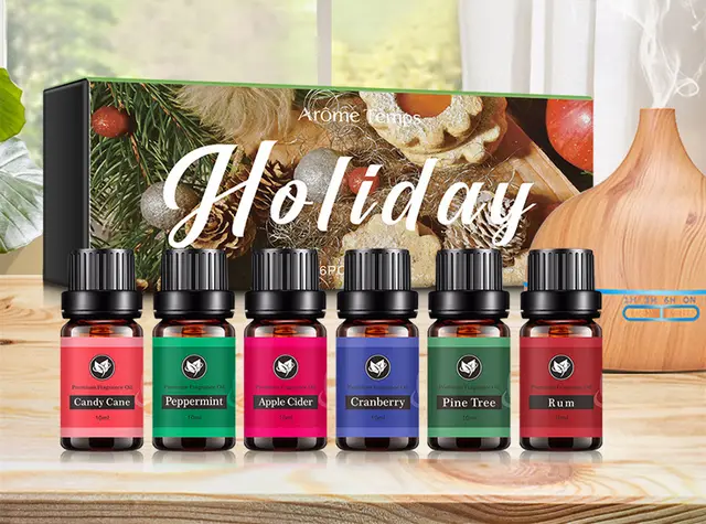 16 Theme Atmosphere Flameless Essential Oil Sets Holiday Suit - Shop at LoveMi