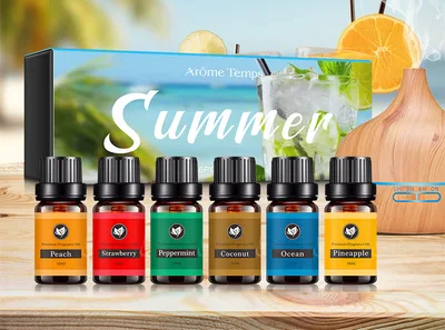 16 Theme Atmosphere Flameless Essential Oil Sets Summer Suit - Shop at LoveMi