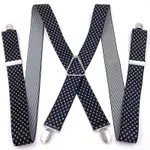 Black Background White Plaid