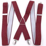 Wine Red And White Dots