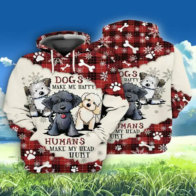 Animation 3D Digital Dog Cat Cartoon Pattern W1 - Shop at LoveMi