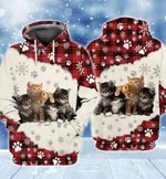 Animation 3D Digital Dog Cat Cartoon Pattern - W7-4Xl