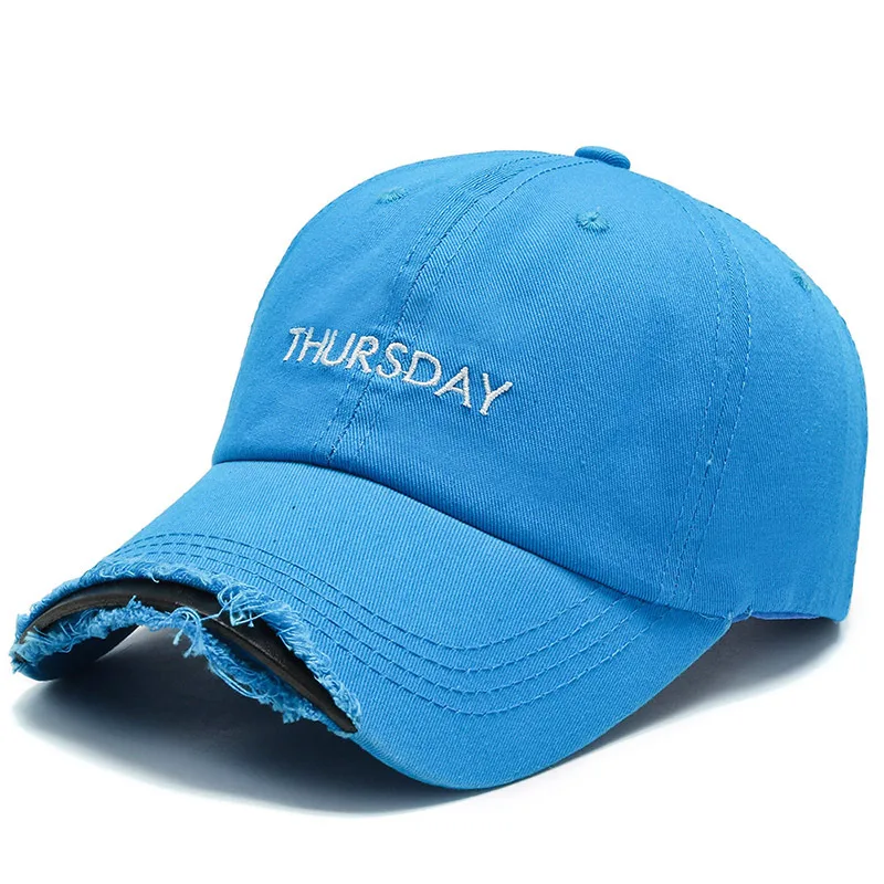 Hat Men's Fashion Brand Korean Versatile Soft Top Blue - Shop at LoveMi