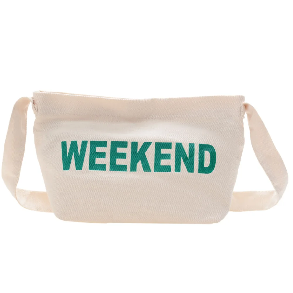 New Fashion Canvas Girls Shoulder Crossbody Bag White - Shop at LoveMi