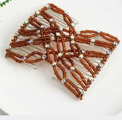 Lady Magic Comb Hairpin Hair Accessories Brown - Shop at LoveMi