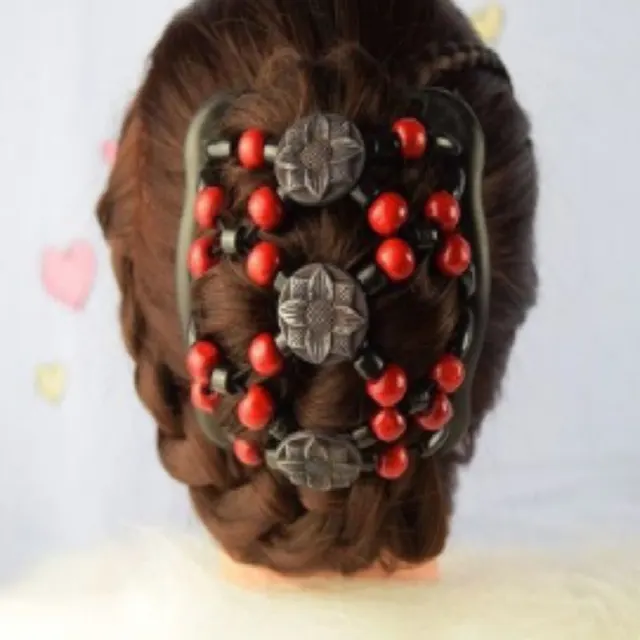 Lady Magic Comb Hairpin Hair Accessories Red - Shop at LoveMi