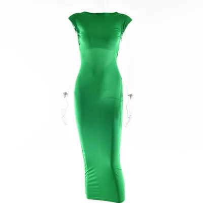 Sleeveless Dress Of Fashion Spice Girls In Summer Green - Shop at LoveMi