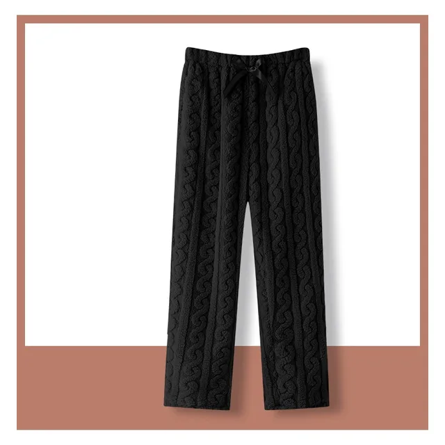 Coral Velvet Household Pajamas For Women Black - Shop at LoveMi
