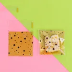 Christmas Old Man Sleigh Self-adhesive Self-sealing Cookie Packaging Bags - Gold Bottom Pentagram - View 1