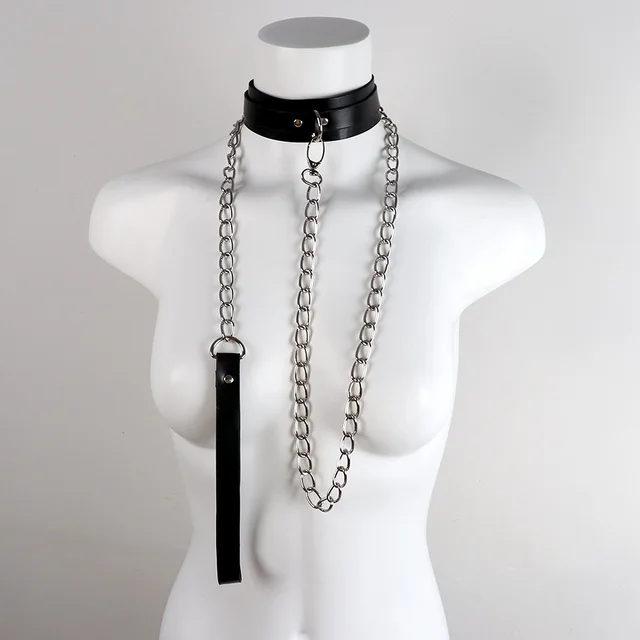 Cat Ear Sexy Collar Chain Neck Sexy Necklace Black - Shop at LoveMi