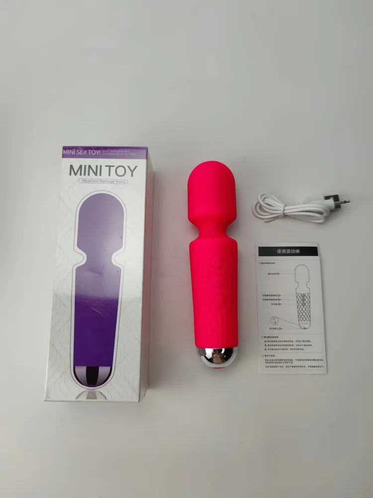 Women's Changeable Waterproof Strong Vibration Toys - Red