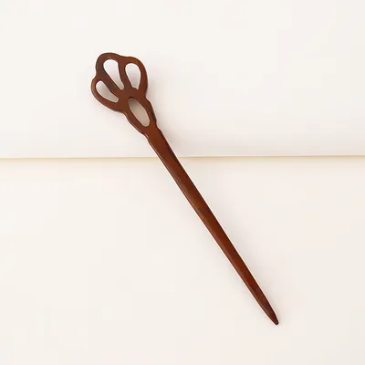 Modern Versatile Antique Jewelry Women's Curly Hair Headwear Wooden Hairpin10 - Shop at LoveMi