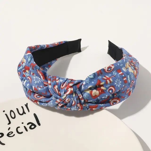 European And American Party Head Buckle Christmas Decorations Light Denim Blue - Shop at LoveMi