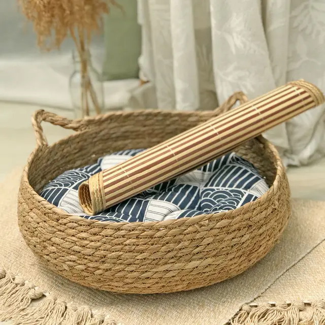 Four Seasons Universal Cat Scratching Board Rattan Removable And Washable Winter Cat Litter - Style4