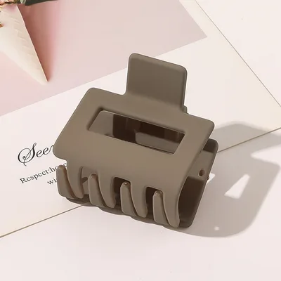 Korean Style Shark Hair Clip Jewelry Small Light Coffee - Shop at LoveMi