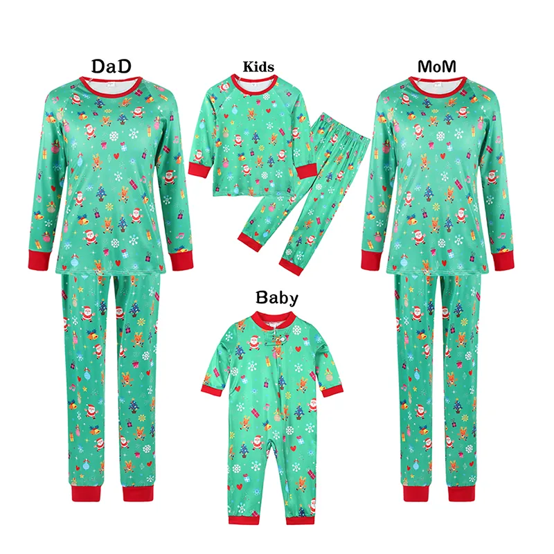 Autumn And Winter New Home Clothes Plaid Parent child Suit Picture Color1 - Shop at LoveMi