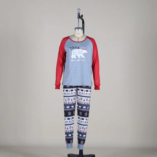 Family Red Cartoon Cartoon Cotton Suit Parent child Red - Shop at LoveMi