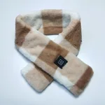 Camel Plaid Plush
