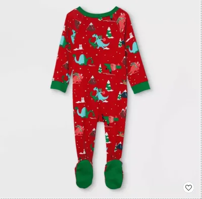 Christmas Printed Parent child Long Sleeved Pajama Suit Baby 9M - Shop at LoveMi