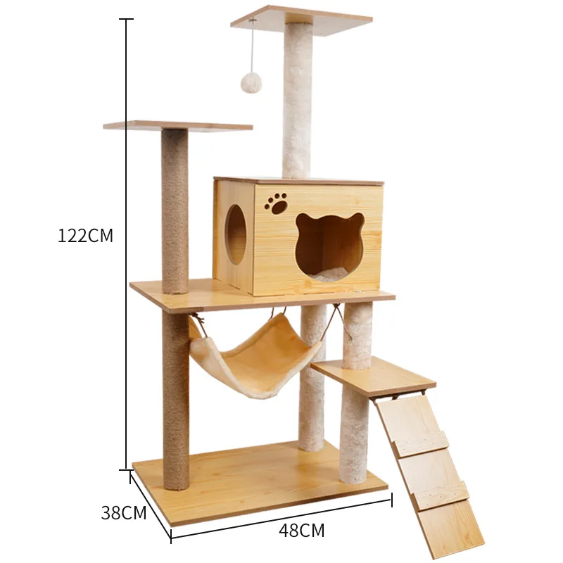 Cat Crawl Nest Scratching Board Tree Supplies Pet Toy Space Capsule - Style7 - View 1