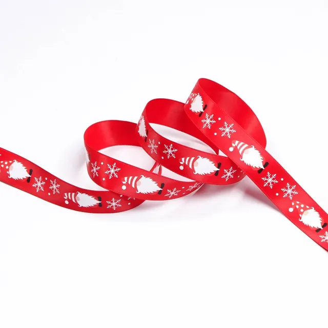 Christmas Ribbon Thread Ribbon Diy Cake Red2 - Shop at LoveMi