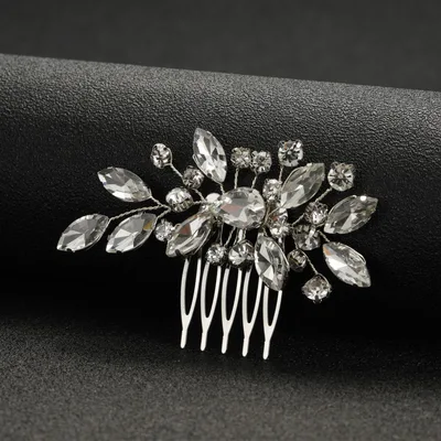 Bridal Wedding Handmade Headdress Silver - Shop at LoveMi