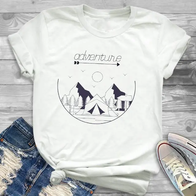 Women's Personalized Letter Printed T shirt L801 White 01 - Shop at LoveMi