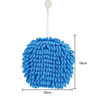 The Kitchen And Bathroom Absorb Water And Wipe Handball Blue - Shop at LoveMi