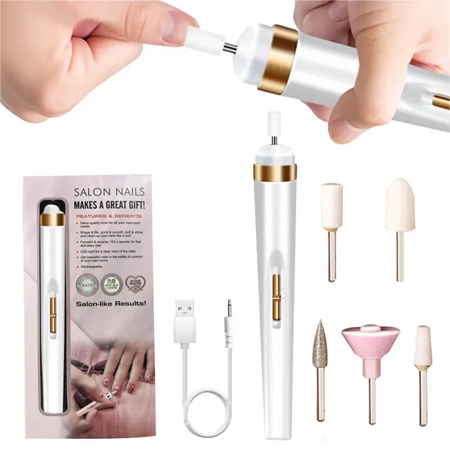 New Home Nail Grinder Special Nail Polisher White - Shop at LoveMi