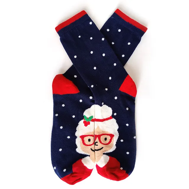 Women Casual Winter Christmas Socks Thickened David's Style12 - Shop at LoveMi